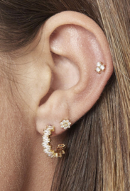 PIERCING STRASS - GOLD PLATED