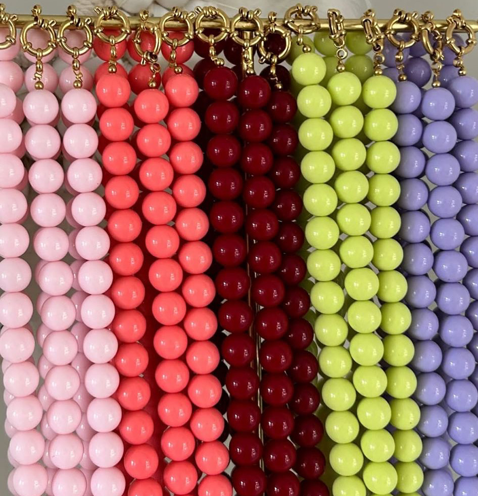 KETTING FASHION BUBBLE - GOLD PLATED