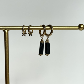 OORBELLEN STERREN - GOLD PLATED