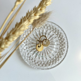 OORBELLEN CREOLEN STER - GOLD PLATED