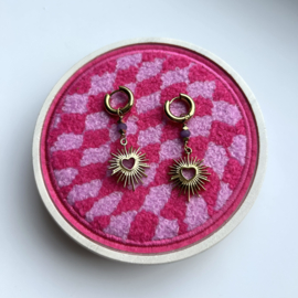 OORBELLEN LOVE IT - GOLD PLATED
