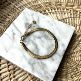 ARMBAND SLANG - GOLD PLATED