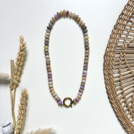 KETTING NATUURSTENEN - MULTI