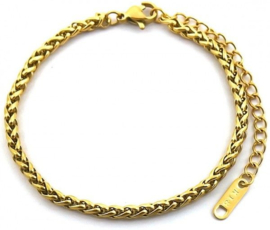 CHAIN ARMBAND - GOLD PLATED