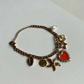 BEDEL ARMBAND LOVE - GOLD PLATED