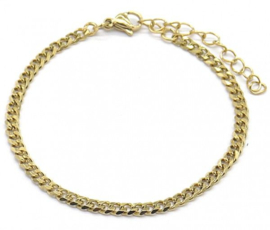 CHAIN ARMBAND - GOLD PLATED