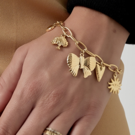 BEDEL ARMBAND DIVERS -  GOLD PLATED