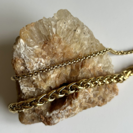 SMALLE CHAIN ARMBAND - GOLD PLATED