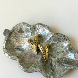 STATEMENT OORBELLEN BIG LOVE - GOLD PLATED