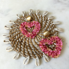 STATEMENT OORBELLEN SUMMER LOVE  - GOLD PLATED