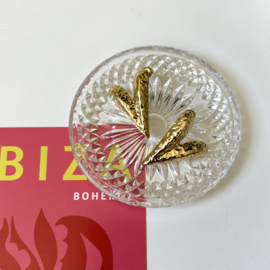 STATEMENT OORBELLEN BIG LOVE - GOLD PLATED