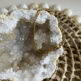 SCHAKEL ARMBAND - GOLD PLATED