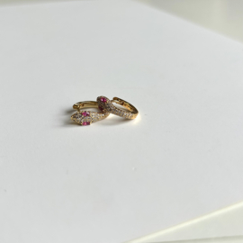 OORBELLEN SLANGEN - GOLD PLATED