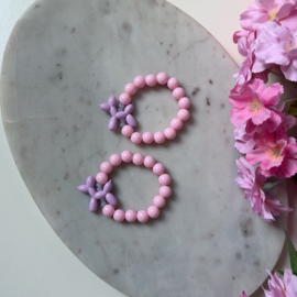 KINDER ARMBANDJE BALLON HOND - LICHT ROZE KIDS