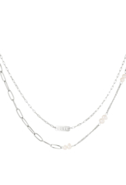 KETTING SET LOVE - STAINLESS STEEL