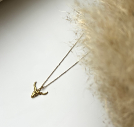 KETTING BOHEMIAN BUFFEL - GOLD PLATED