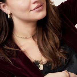 KETTING SPARKLE ALL DAY - GOLD PLATED