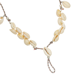 BAREFOOT SANDAL SET (2 STKS) SCHELPJES - GRIJS