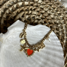 BEDEL ARMBAND LOVE - GOLD PLATED