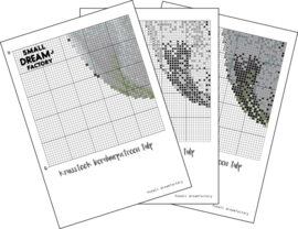 Tulp digitaal borduurpatroon