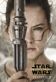 Poster Star Wars  - The Force Awakens - Rey