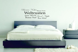 Weltrusten Buenas Noches in 7 talen