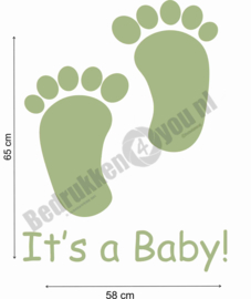 Geboortesticker - It's a Baby!