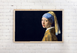 Poster meisje met de Parel - Johannes Vermeer