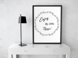 Poster -  Enjoy the little Things A5 / A4