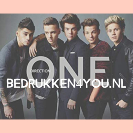 Mok; One Direction grijs