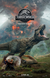 Poster Jurassic World - Fallen kingdom, the park has gone II