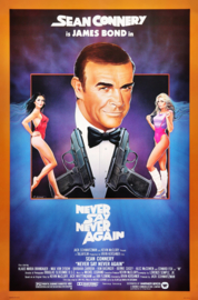 Poster  - filmposter James Bond - Sean Connery - Never say Never again