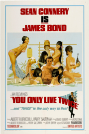 Poster  - filmposter James Bond - Sean Connery - You only live twice
