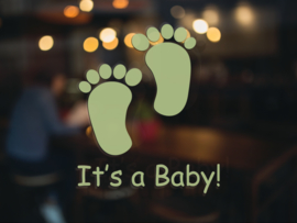 Geboortesticker - It's a Baby!