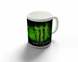 Mok Monster energy zwarte achtergrond