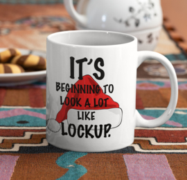 Mok Look like Lockup - Kerst cadeautip