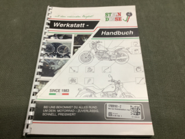Moto Guzzi Werkplaatshandboek ( engels ) - grote modellen