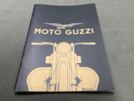 Moto Guzzi Notitieboek DIN A5 gelinieerd, zwart, goud embleem NML
