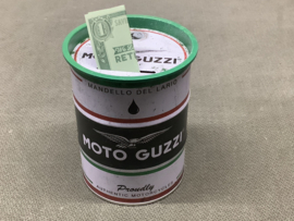 Moto Guzzi, spaarpot olie, 9,30 x 11,70 cm