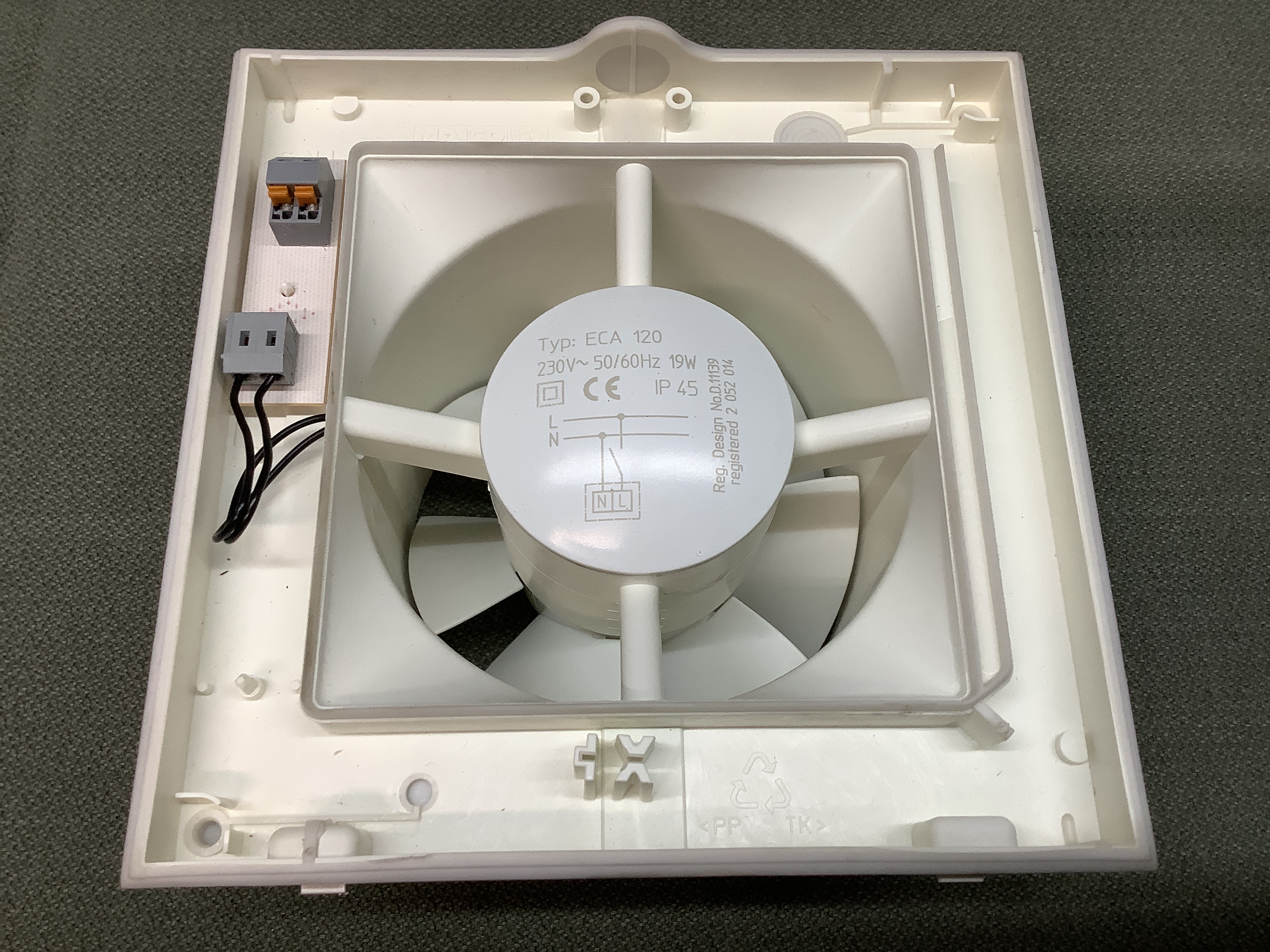 LUCHTTOEVOER VENTILATOR MAICO 120