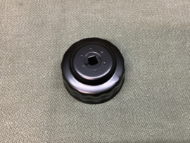 Oliefiltersleutel, 15 hoeken, Ø74-76 mm, 2 standen, ratel 3/8 inch, zwart - SD-TEC, EMGO, UFI 2328700, Champion C305, ...