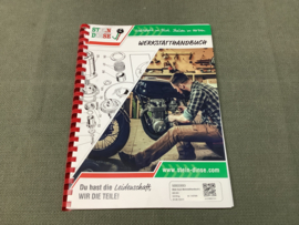 Moto Guzzi Werkplaatshandboek (duits + italiaans) - 500 Nuovo Falcone