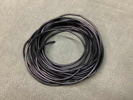 DRAAD  2,5 mm2 ZWART (per meter))