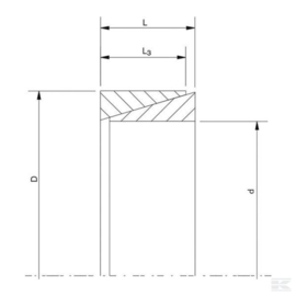 FEDER, RING / RFN800610X13 Klemring