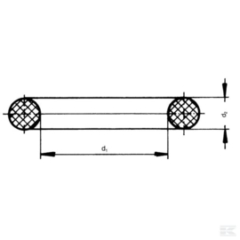 O-RING / OPVULRING KOPLAMPOREN t.b.v. modificatie balhoofd (32 x 5 mm)