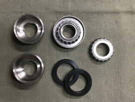 MODIFICATIESET BALHOOFDLAGERS KLEINE MODELLEN / Steering head bearings small models u.+ l. Spezial