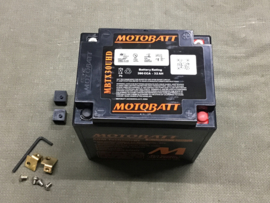 MOTOBATT ACCU SLA 12V / 32 AH / 390 CCA (ZWART)