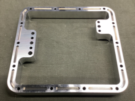 Moto Guzzi Oliecarter spacer aluminium cnc - grote modellen