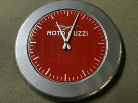 Moto Guzzi Wandklok adelaar, rood NML