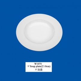 W-1070   9" Soup plate(23cm)